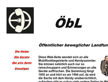 Tablet Screenshot of oebl.de